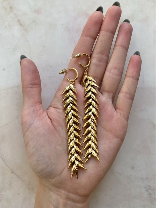 Сережки колоски Bevza довгі