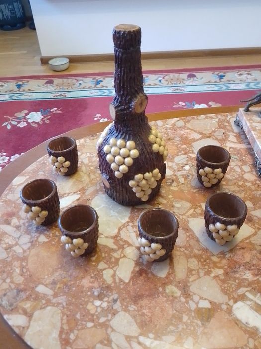 набор коньячный, водочный.