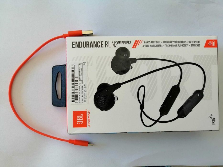 Auriculares de Desporto JBL Endurance Run 2 sem Fio Estanques - JBL