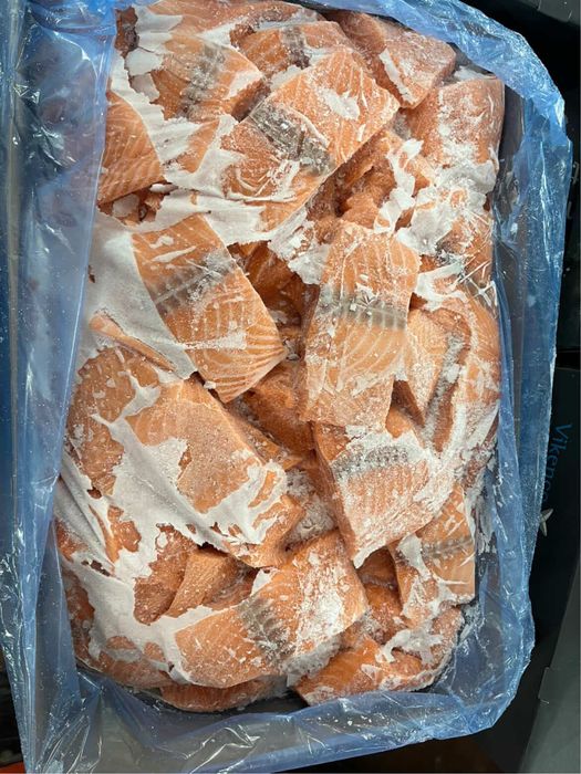 Лосось сьомга шматки куски