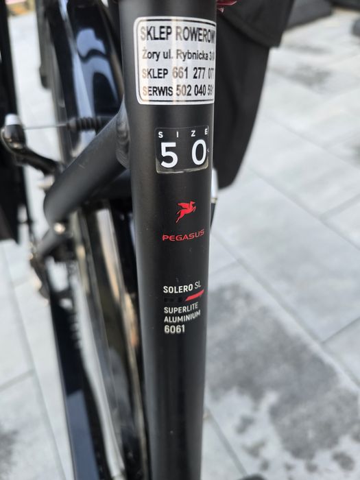 Pegasus solero sl kola 28 cali rama aluminiowa stan bdb doposażony