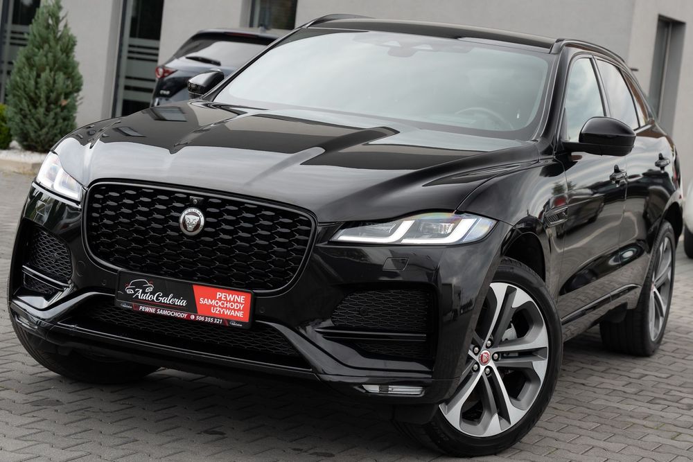Jaguar F-Pace Perfekcyjny 204PS AWD Skóra Kamera 360 Meridian Black Edition  MAX