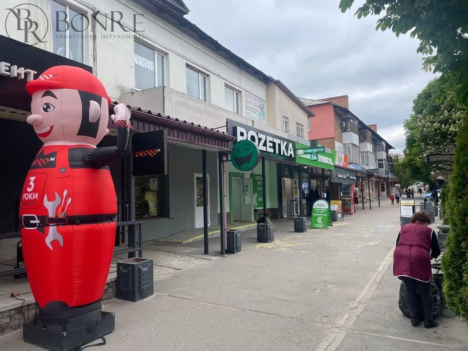 Оренда, Фасадні, Торгові та Офісні, Ромни, Соборна, 9-65м2