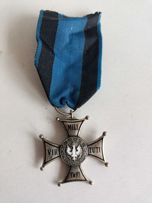 Srebrny krzyż Virtuti Militari Panasiuk