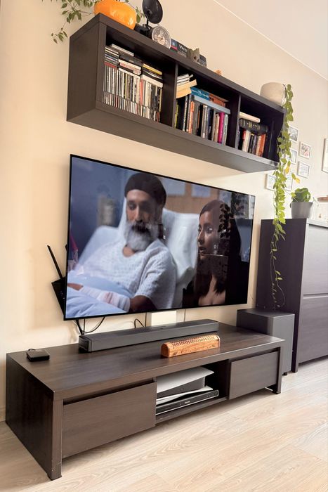 Meble do salonu BRW w kolorze wenge / komplet mebli