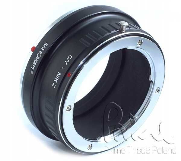 Adapter Contax Yashica Nikon-Z K&F Concept wysoka jakość