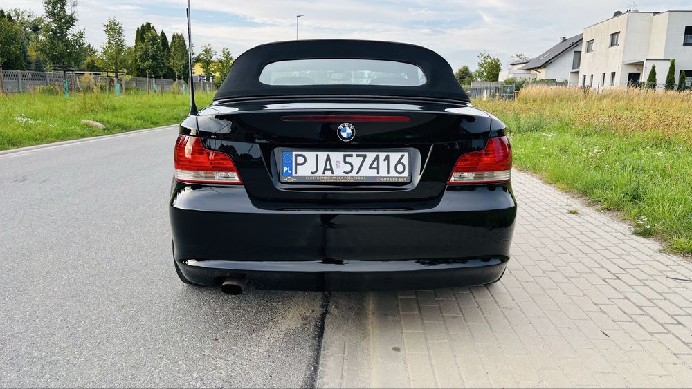 Bmw e88 cabrio 143km czarna ładna