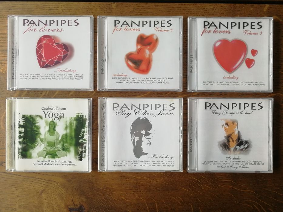 Six Pan Pipes Music CDs