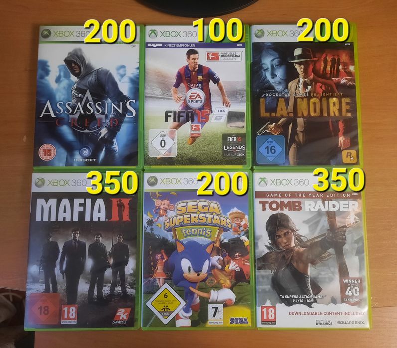 Ігри для Xbox 360 Ліцензія
