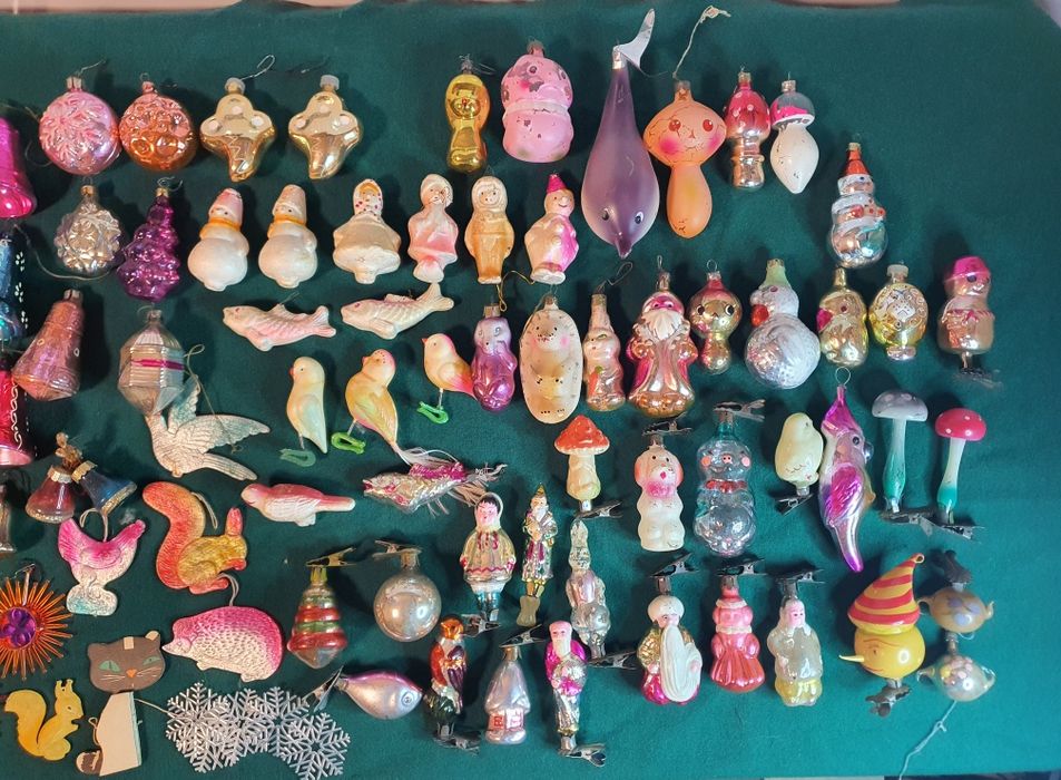 Ёлочные игрушки ссср