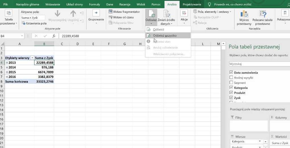 Microsoft Excel 2019 od podstaw