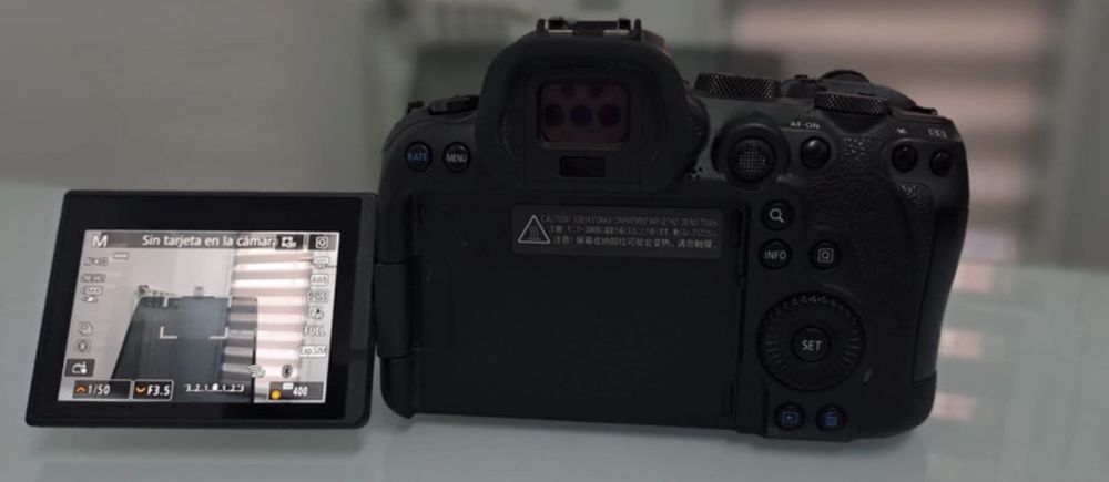 Canon r6 em excelente estado