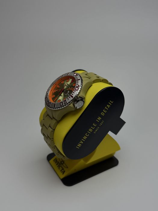 Invicta 49480, яскравий чоловічий годинник, інвікта гранд дайвер