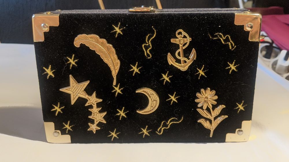 Сумочка з бархату