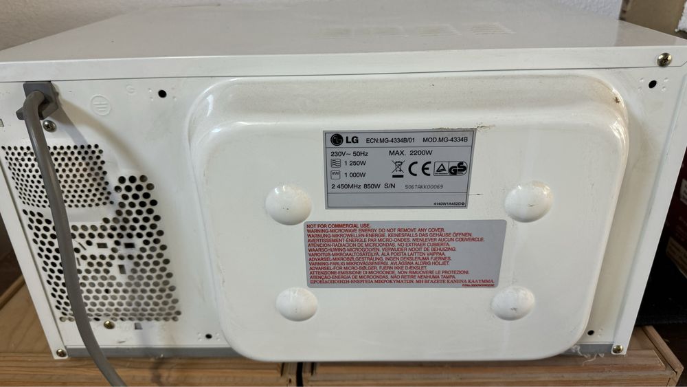 Microondas GRILL LG Wavedom