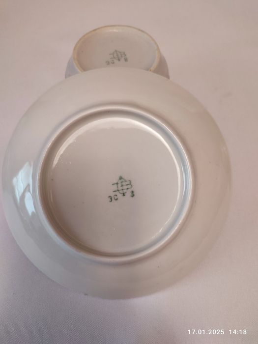 Чайный сервиз Жито Городница, Яблоко Полонное. СССР ретро, винтаж.