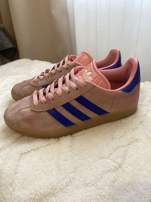 Кеди adidas gazelle 36 розмір pink blue