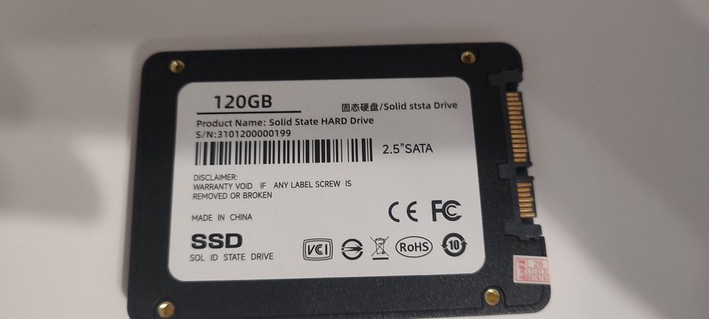 Ssd диск на 120gb