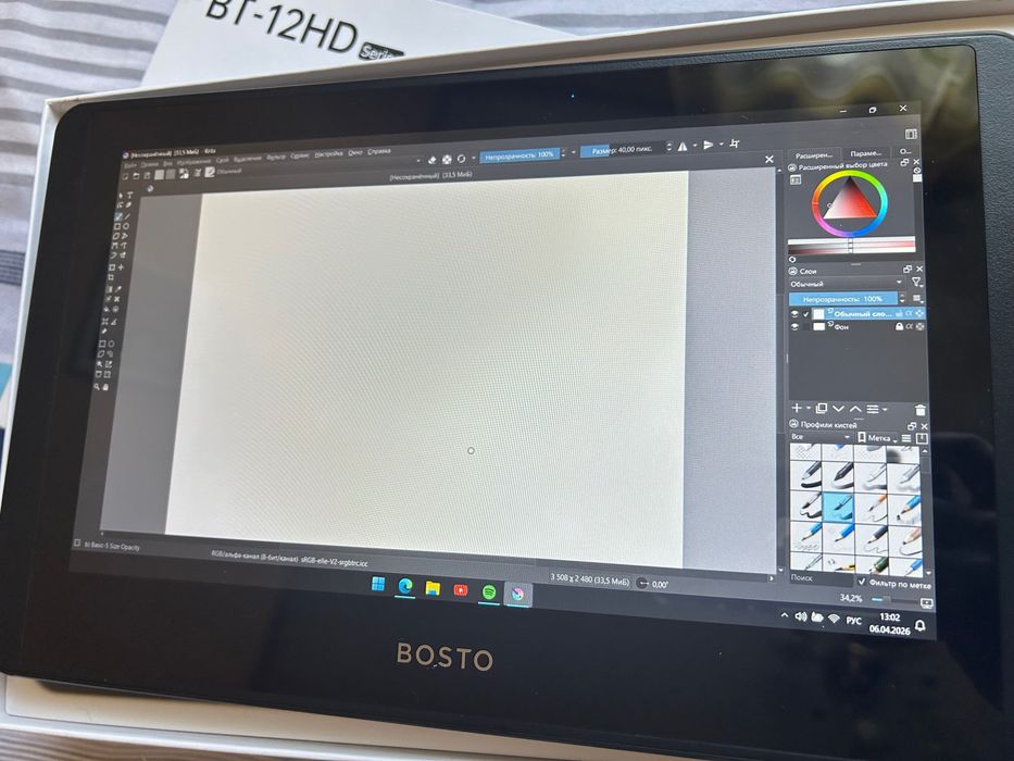 Графічний планшет Bosto BT-12HD 11.6"