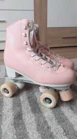 Rolki Oxelo damskie różowe rozmiar 39