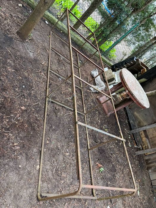 Półki metalowe garażowe regał garażowy konstrukcja stalowa