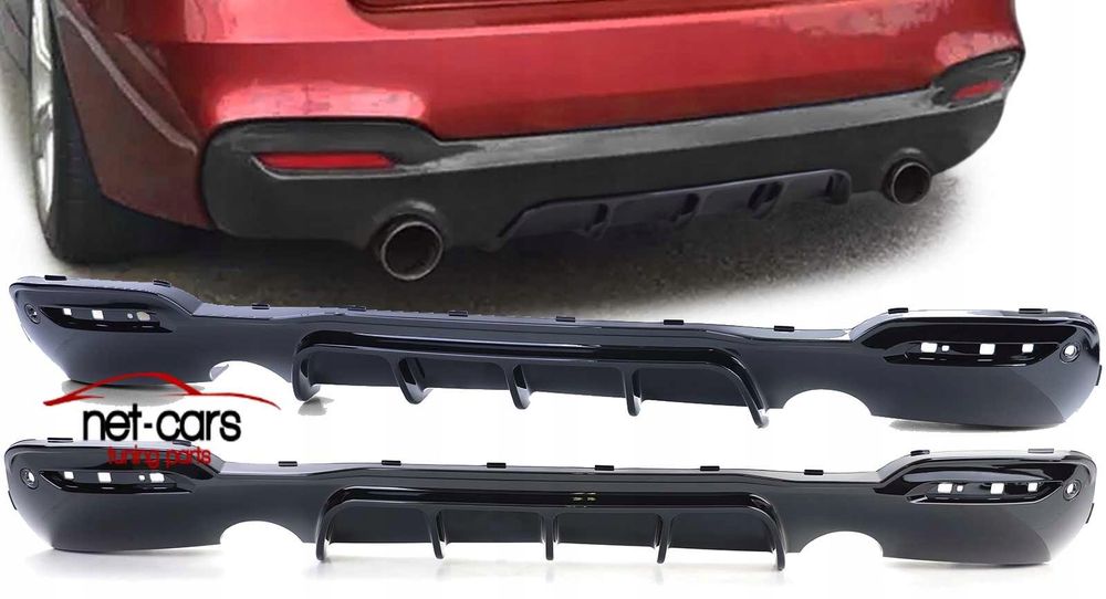 Dyfuzor dokładka zderzak tył BMW 3 GT F34 M PAKIET Gran Turismo 0-0 PB