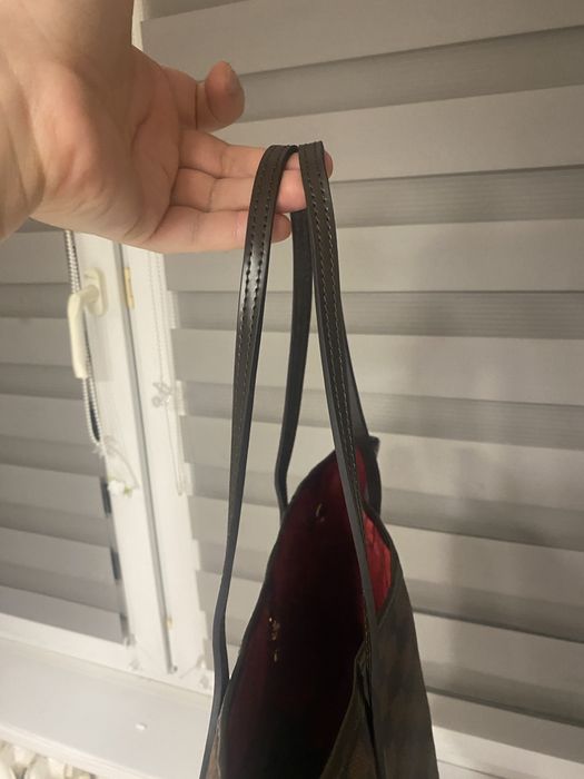 Louis vuitton Neverfull mm skóra naturalna