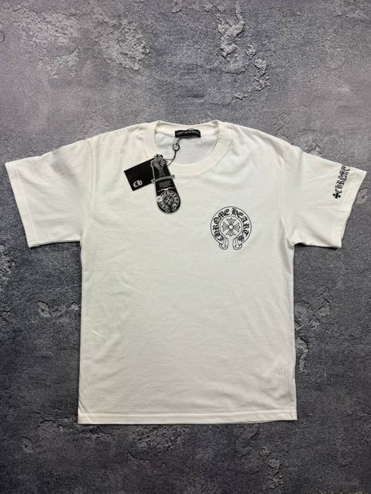 Акція ‼️ Футболка ChromeHearts базова 100% Хлопок