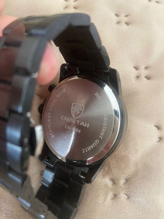 Relógio Cheetah preto