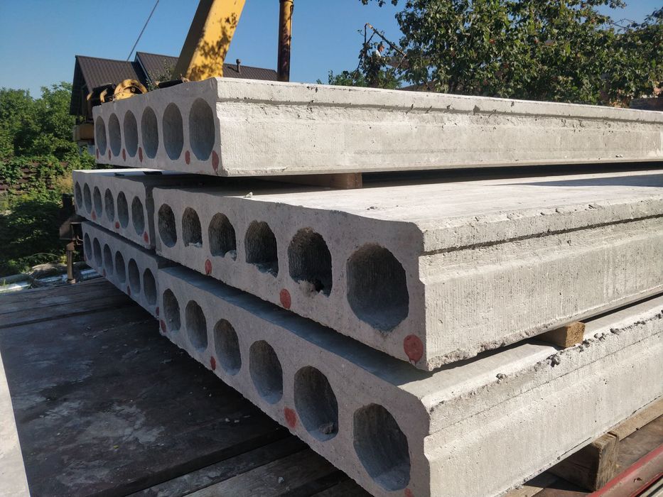 Плити перекриття Плиты перекрытия ПБ ПК Полегшені плити Панелі бетонні