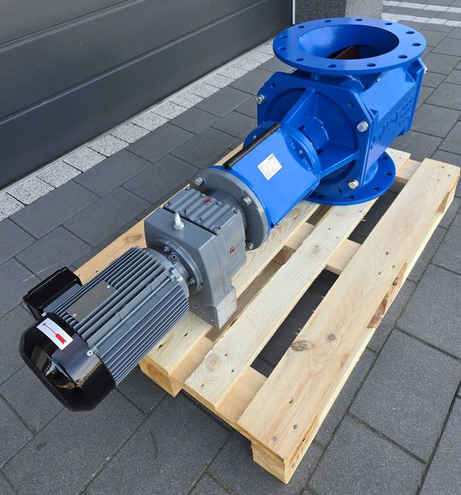 Śluza Celkowa Celka Zawór Celkowy Materiałów Sypkich Pasz Trocin