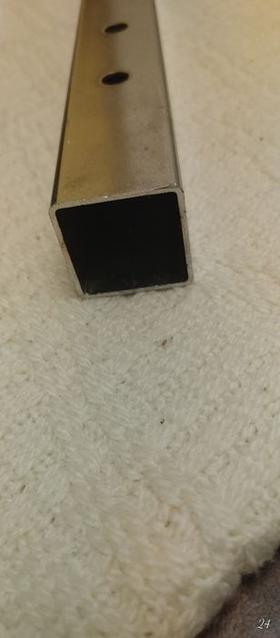 Blacha kwasowa 45x15cm. Kształtownik chrom