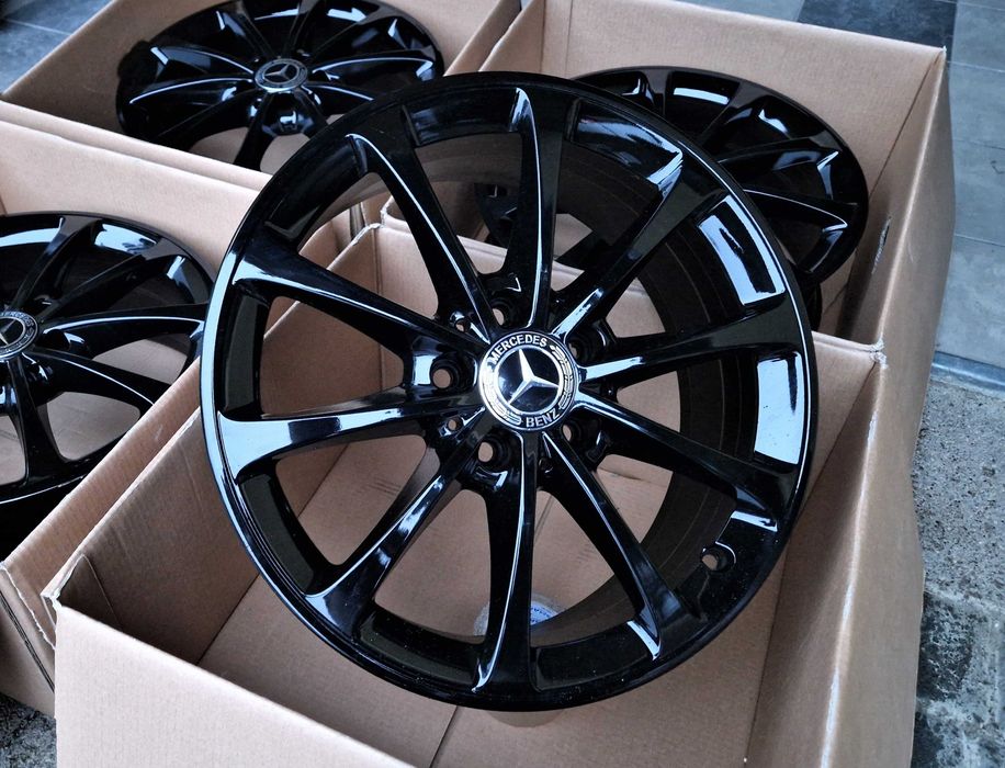 Alufelgi 17 Mercedes A B C CLA GLA V Vito Viano Czarne ! 5x112 628#