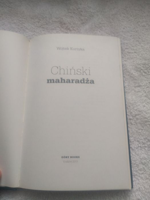 Książka Chiński Maharadża