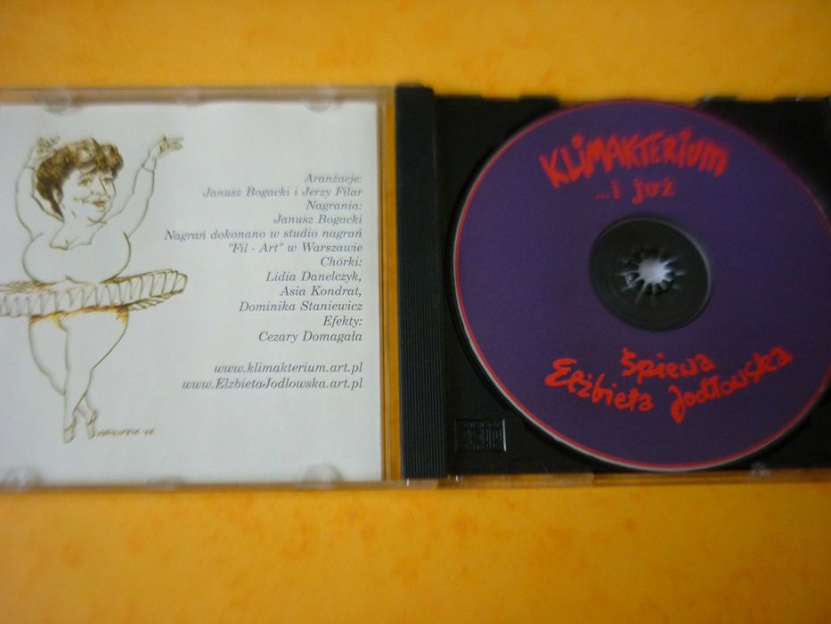 Płyta CD Elżbieta Jodłowska "Klimakterium i już"