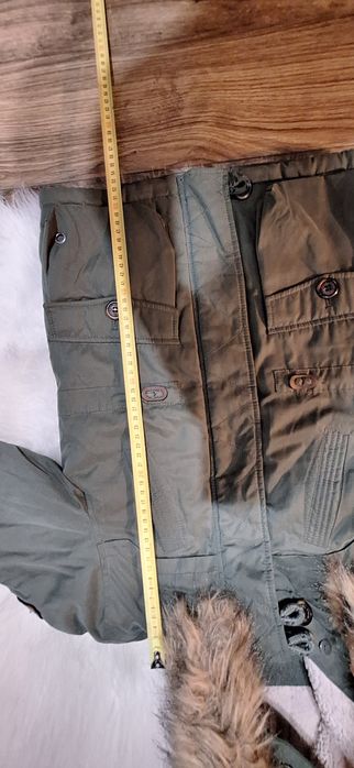 Kurtka zimowa Palomino C&A z kapturem 128cm jak nowa