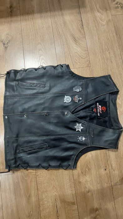 Unikatowa kamizelka motocyklowa