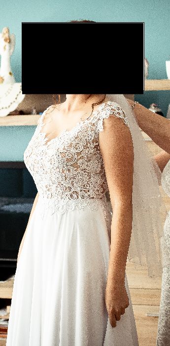 Biała suknia ślubna-sprzedam!!