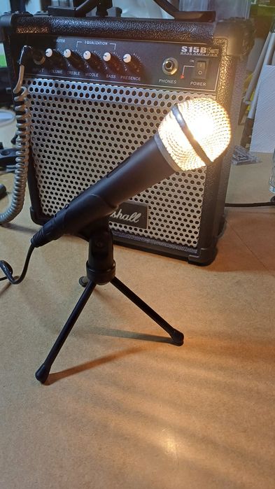 Mikrofon w oryginalnym stylu