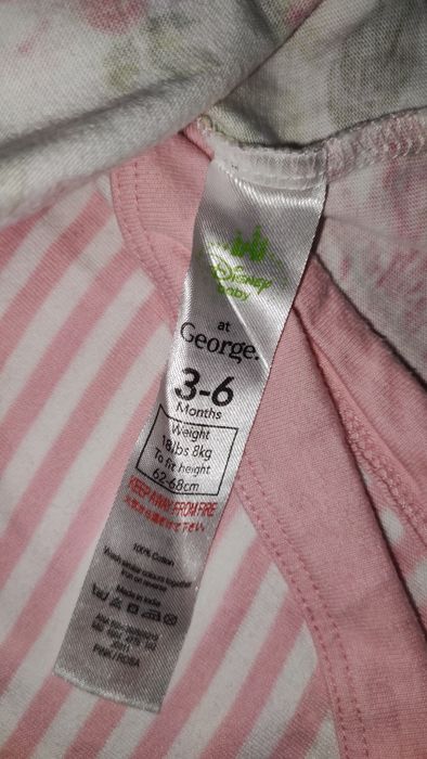 Жовта сукна для принцеси, рожева боді-сукня George, за дві 150грн