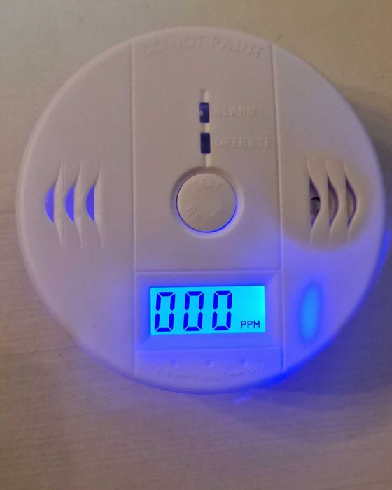 Czujnik Tlenku Węgla Czadu,z EKRANEM LCD