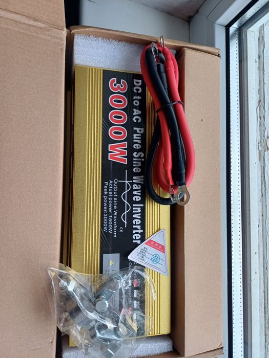 Інвертор чистий синус 3000W новий