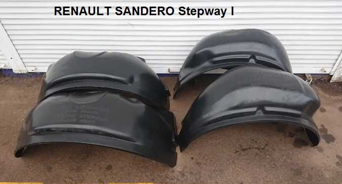 Підкрилки Renault Sandero Symbol SKODA Fabia Octavia SUBARU Forester