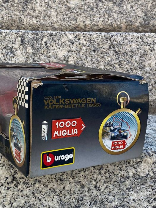 Bburago Volkswagen Kafer-Beetle 1/18 miglia gold colection