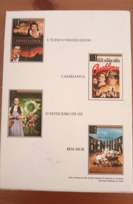 Os Grandes Clássicos em DVD novo e selado.