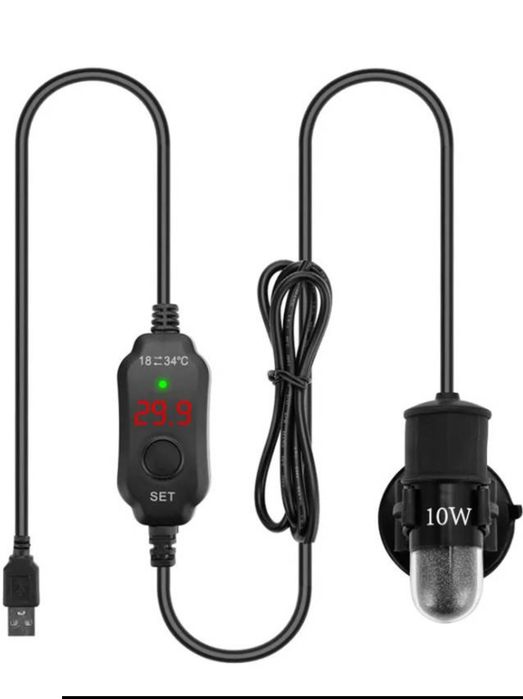 Обогреватель от USB для мини аквариумов