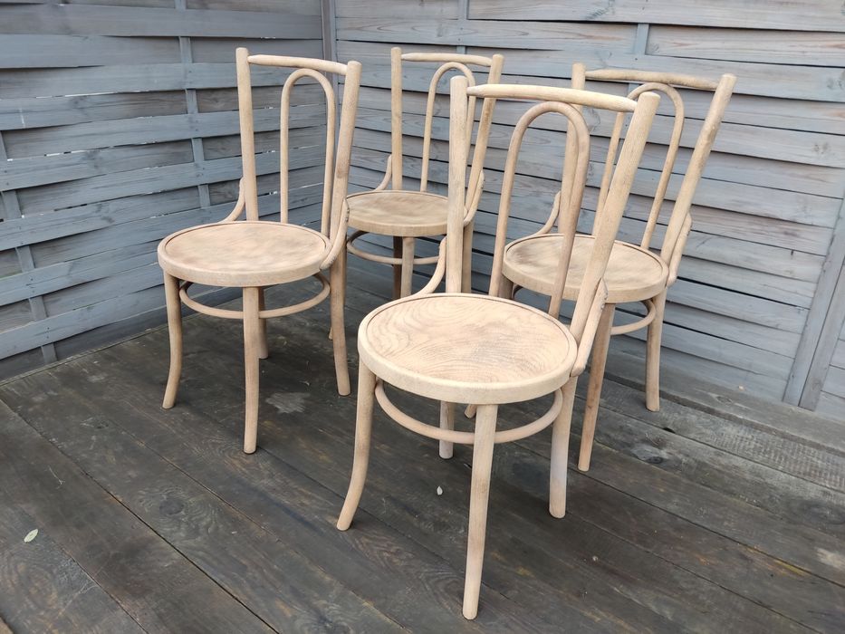 Krzesła Thonet Fameg Radomsko wyszlifowane 4szt