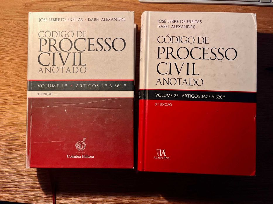 CPC Anotado I e II (Lebre de Freitas)