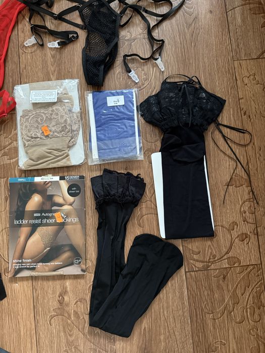 Еротична білизна белье ліф труси панчохи пояс гартери перчатки