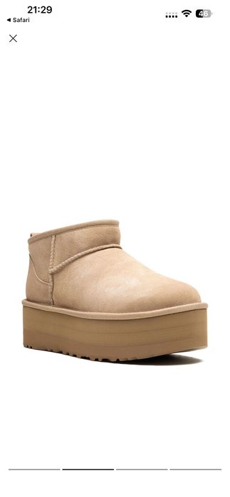 Ugg classic ultra mini platform